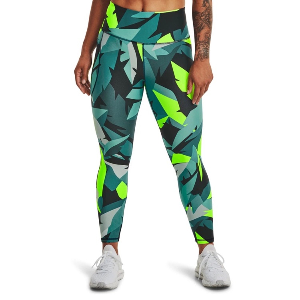 NWT Under Armour HeatGear Compression High Rise Ankle  Leggings size XS - Picture 3 of 8